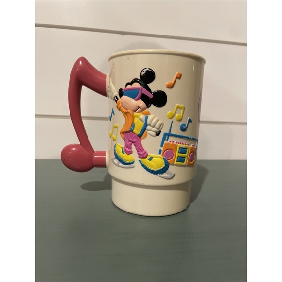 Disney Other - 2 Disney World On Ice Cup Chip n Dale Talespin Darkwing Duck 1992 Vtg 5" Mickey